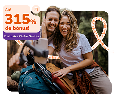 Aproveite a melhor oferta do mês para multiplicar suas milhas Smiles!
